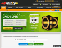Tablet Screenshot of jagohosting.net